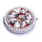 Luksusowe okrągłe diamentowe inkrustowane składane ozdoby - Strona 3