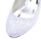 Białe koronkowe buty ślubne na grubym obcasie z okrągłym noskiem szpilki buty ślubne druhna - Strona 4