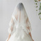 koronkowy przycięty welon perłowy welon ślubny akcesoria do sukni ślubnej - Strona 2