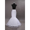 Ślub Petticoat Materiał elastyczny Pojedynczy obręcz Biały Mermaid Spandex - Strona 1