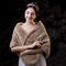 Imitacja aksamitnej ciepłej szalowej sukienki na jesień i zimę - Strona 1