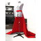 Odpinana spódnica tren kaplica Odpinana spódnica Sukienka overskirt Czerwona spódnica w kształcie kuli - Strona 1