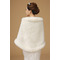 Sukienka zimowa Super długie gruby szalik ślubny z kości słoniowej - Strona 2