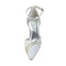 Białe koronkowe buty ślubne buty ślubne z kryształkami damskie szpilki buty dla druhen - Strona 5