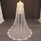 Suknia ślubna dla nowożeńców perłowy szal welon spływowy koronkowy szal - Strona 1