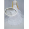 Ślubny Petticoat Elastyczny pas Szerokość Dwie obręcze Flouncing Suknia ślubna - Strona 3