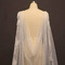 Suknia ślubna dla nowożeńców perłowy szal welon spływowy koronkowy szal - Strona 4