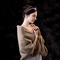 Imitacja aksamitnej ciepłej szalowej sukienki na jesień i zimę - Strona 4