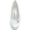 Płaskie buty satynowe buty ślubne ciążowe ślubne plus size płaskie buty - Strona 8