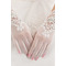 Rękawiczki ślubne Białe Krótkie Lato Pełne Pełne palce Odpowiednie - Strona 1