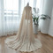 Szyfonowa prosta szalowa elegancka kurtka ślubna o długości 2 metrów - Strona 7