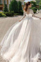 Tiul Aplikacje Długi rękaw Sznurowane Sprzedaż Sukienka ślubne - Strona 2