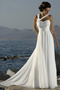 Imperium talia Plaża Plisowane Asymetryczny Szyja Sukienka ślubne - Strona 1