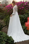 Sprzedaż Naturalne talii Ogród Koszulka rękaw Sukienka ślubne - Strona 2