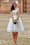 Bez pleców Średni Naturalne talii Glamour Koronki Sukienka ślubne - Strona 1