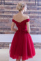 Tiul Ślub Dew ramię Ograniczona rękawy Nanoszone Sukienka dla Druhen - Strona 2