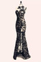 Długi Koronki Przodu Split Średni Seksowny Sukienka na studniówkę - Strona 3