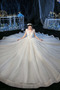 Gwiaździsta Kościelna Frezowanie Naturalne talii Sukienka ślubne - Strona 5