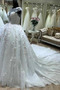 Krótki rękaw Formalny Naturalne talii Kościelna Sukienka ślubne - Strona 2