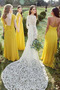 Szyfon Ślub Naturalny talia Średni Wiosna Sukienka dla Druhen - Strona 2