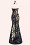 Długi Koronki Przodu Split Średni Seksowny Sukienka na studniówkę - Strona 4