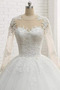 Nasuwki złudzenia Tiul Długi Sprzedaż Formalny Sukienka ślubne - Strona 3