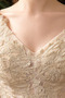 Krótki rękaw Zabytkowe Sznurowane Zima Naturalne talii Sukienka ślubne - Strona 5