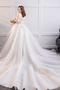 Sznurowane Aplikacje Długi Ograniczona rękawy Sukienka ślubne - Strona 2