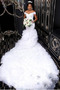 Syrena Organza Zimowe Długi Ograniczona rękawy Sukienka ślubne - Strona 1