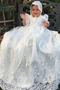 Puf rękawy Naturalny talia Formalny Krótki rękaw Sukienka do chrztu - Strona 1