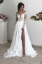 Sprzedaż Średni Naturalne talii Szyfon Aplikacje Sukienka ślubne - Strona 1