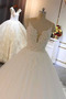Bez pleców Kościelna Wielowarstwowe Naturalne talii Sukienka ślubne - Strona 4