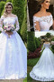 Naturalne talii Długi Wysokie pokryte Formalny Sukienka ślubne - Strona 3