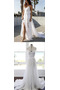 Na suwak Aplikacje Seksowny Naturalne talii Sukienka ślubne - Strona 3