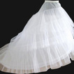 Ślubny Petticoat Elastyczny pas Szerokość Dwie obręcze Flouncing Suknia ślubna