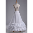 Wedding Petticoat Lace przycinanie Suknia ślubna Long Polyester tafta