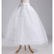 Ślubny Petticoat Szerokość Pełna sukienka Elegancki Trzy obręcze Tafta poliestrowa