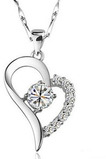 Heart-shaped Hot sprzedaży Plating Women Bright Shine Pendant