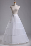 Ślub Petticoat Standard Cztery obręcze Regulowany Modny Poliester Tafeta