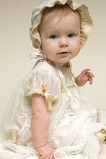 Balon rękawy Tani Księżniczka Krótki rękaw Sukienka do chrztu