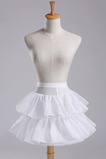 Ślub Petticoat Modny Średnica Elastyczna talia Krótka sukienka