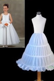 Ślub Petticoat Standard Trzy obręcze Elastyczny pas Tkanina poliestrowa tafta