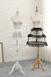 Czarna szyfonowa halka, Lolita krynolina halka, sukienka na studniówkę szyfonowa halka, bufiasta spódnica, długość 50 cm