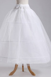 Ślubny Petticoat Szerokość Pełna sukienka Elegancki Trzy obręcze Tafta poliestrowa