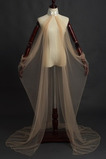 Bajkowy kostium elfa, tiulowy szal, ślubny płaszcz, średniowieczny kostium