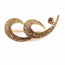 Moda Hot sprzedaży Ozdoba Alloy Drzewo liści Plating Brooch