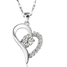 Heart-shaped Hot sprzedaży Plating Women Bright Shine Pendant