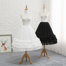Czarna halka z szyfonu, suknia ślubna długa krynolina, sukienka na studniówkę z szyfonu podkoszulek, spódnica z bufiastymi rękawami, spódnica Lolita midi