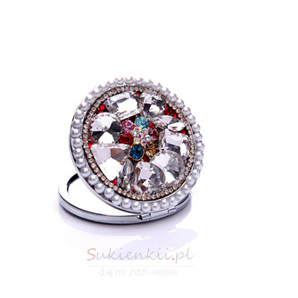 Luksusowe okrągłe diamentowe inkrustowane składane ozdoby - Strona 2