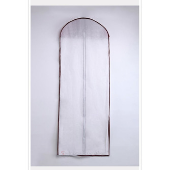 155 cm długa jednostronna przezroczysta krawędź pokryta kurzem suknia ślubna worek na kurz - Strona 2